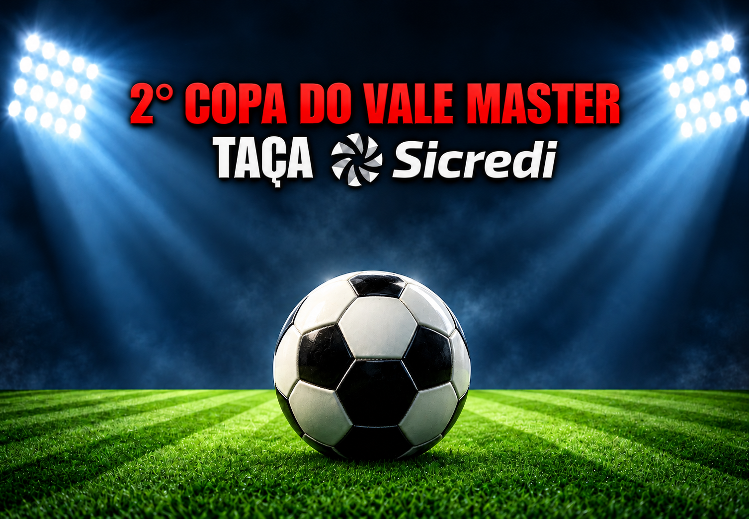 Finais da Copa do Vale Master são transferidas para 17 e 24 de outubro